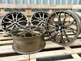 FF Wheels FF01 Felgen 20 Zoll Bronze Matt 8,5x20 ET45 5/112