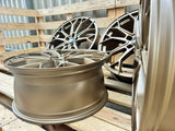FF Wheels FF01 Felgen 20 Zoll Bronze Matt 8,5x20 ET45 5/112