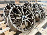 FF Wheels FF01 Felgen 20 Zoll Bronze Matt 8,5x20 ET45 5/112
