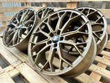 FF Wheels FF01 Felgen 20 Zoll Bronze Matt 8,5x20 ET45 5/112