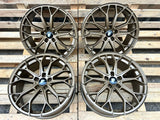FF Wheels FF01 Felgen 20 Zoll Bronze Matt 8,5x20 ET45 5/112