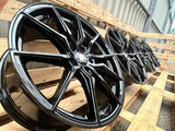 FF Wheels FF03 Felgen 19 Zoll Schwarz 8,5x19 ET45 5/112