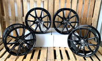 V1 Wheels V1 Felgen 20 Zoll Schwarz 9,0x20 ET25 5/112