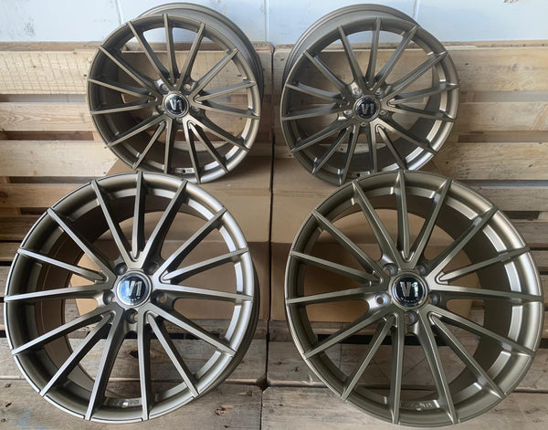 V1 Wheels V2 Felgen 19 Zoll Bronze 8,5x19 ET35 5/120