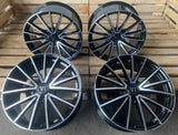 V1 Wheels V2 Felgen 18 Zoll Schwarz Poliert 8,0x18 ET45 5/120