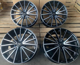 V1 Wheels V2 Felgen 18 Zoll Schwarz Poliert 8,0x18 ET45 5/120