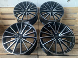 V1 Wheels V2 Felgen 18 Zoll Schwarz Poliert 8,0x18 ET45 5/120