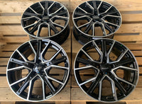 Wheelworld WH34 20 Zoll Schwarz Poliert 9,0x20 ET45 5/120