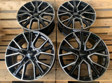 Wheelworld WH34 20 Zoll Schwarz Poliert 9,0x20 ET45 5/120