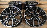 Wheelworld WH34 20 Zoll Schwarz Poliert 9,0x20 ET45 5/120