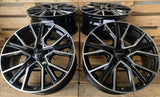 Wheelworld WH34 20 Zoll Schwarz Poliert 9,0x20 ET45 5/120