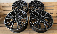 Wheelworld WH34 20 Zoll Schwarz Poliert 9,0x20 ET45 5/120