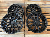 2DRV Wheelworld WH37 Felgen 18 Zoll Schwarz Glanz 8,0x18 ET40 5/112