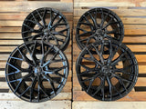 2DRV Wheelworld WH37 Felgen 18 Zoll Schwarz Glanz 8,0x18 ET40 5/112