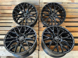 2DRV Wheelworld WH37 Felgen 18 Zoll Schwarz Glanz 8,0x18 ET40 5/112