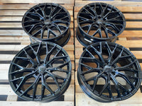 2DRV Wheelworld WH37 Felgen 18 Zoll Schwarz Glanz 8,0x18 ET40 5/112