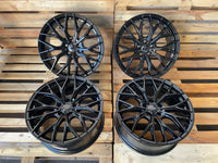 2DRV Wheelworld WH37 Felgen 18 Zoll Schwarz Glanz 8,0x18 ET40 5/112