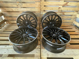 Wheelworld WH39 20 Zoll Schwarz Rand Poliert 9,0x20 ET35 5/112