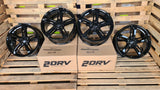 2DRV Wheelworld WH36 Felgen 18 Zoll Schwarz Glanz 8,0x18 ET48 5/112