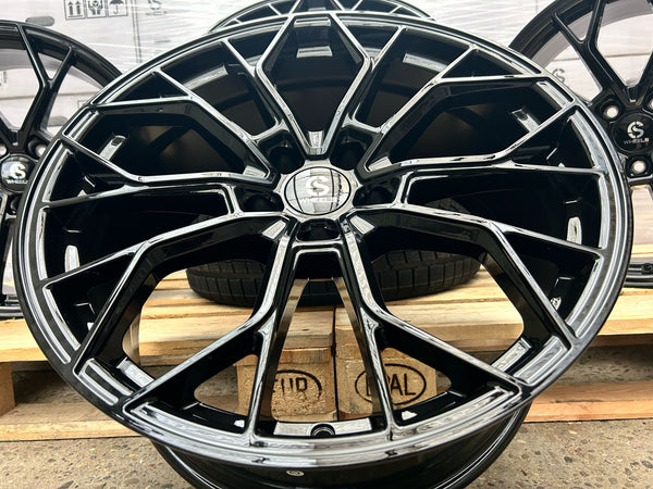 CS Wheels US1 20 Zoll Schwarz Glanz 9,0x20 ET30 5/112