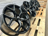 MM Wheels MM08 21 Zoll Schwarz Glanz 9,0x21 ET38 5/112