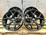 MM Wheels MM08 21 Zoll Schwarz Glanz 9,0x21 ET38 5/112
