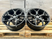 MM Wheels MM08 21 Zoll Schwarz Glanz 9,0x21 ET38 5/112