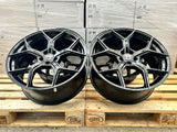 MM Wheels MM08 21 Zoll Schwarz Glanz 9,0x21 ET38 5/112