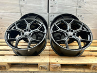 MM Wheels MM08 21 Zoll Schwarz Glanz 9,0x21 ET38 5/112