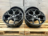 MM Wheels MM08 21 Zoll Schwarz Glanz 9,0x21 ET38 5/112