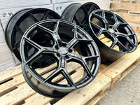 MM Wheels MM08 21 Zoll Schwarz Glanz 9,0x21 ET38 5/112