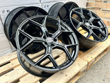 MM Wheels MM08 21 Zoll Schwarz Glanz 9,0x21 ET38 5/112