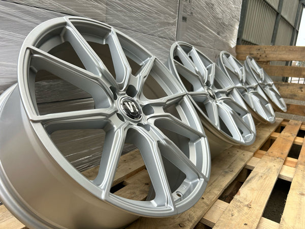 V1 Wheels V1 20 Zoll Solid Titanium Silber 9,0x20 ET45 5/120 65,1