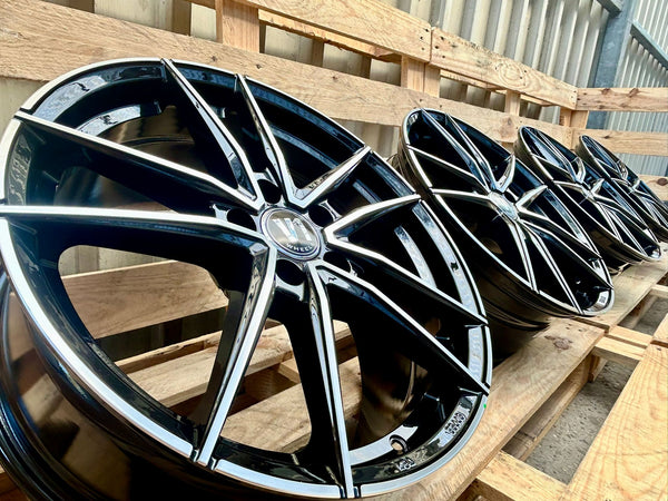 V1 Wheels V3 18 Zoll Schwarz Poliert 8,0x18 ET35 5/120