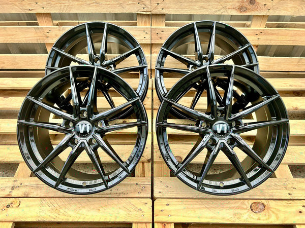 V1 Wheels V3 18 Zoll Schwarz Glanz 8,0x18 ET40 5/112