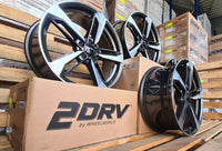 2DRV Wheelworld WH36 Felgen 19 Zoll Grau Poliert 8,5x19 ET30 5/112