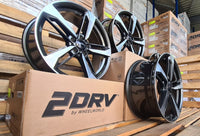 2DRV Wheelworld WH36 Felgen 18 Zoll Grau Poliert 8,0x18 ET40 5/112