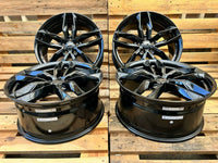 2DRV by Wheelworld WH40 20 Zoll Schwarz Glanz 9,0x20 ET57 5/120 65,1