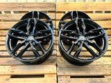 2DRV by Wheelworld WH40 20 Zoll Schwarz Glanz 9,0x20 ET57 5/120 65,1
