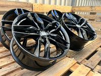 2DRV by Wheelworld WH40 20 Zoll Schwarz Glanz 9,0x20 ET57 5/120 65,1
