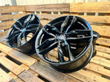 2DRV by Wheelworld WH40 20 Zoll Schwarz Glanz 9,0x20 ET57 5/120 65,1