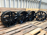2DRV by Wheelworld WH40 20 Zoll Schwarz Glanz 9,0x20 ET57 5/120 65,1