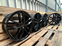 2DRV by Wheelworld WH40 20 Zoll Schwarz Glanz 9,0x20 ET57 5/120 65,1