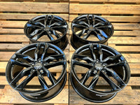 2DRV by Wheelworld WH40 20 Zoll Schwarz Glanz 9,0x20 ET57 5/120 65,1