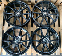 V1 Wheels V1 Felgen 19 Zoll Schwarz 8,5x19 ET35 5/120