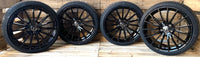 V1 Wheels V2 Felgen 19 Zoll Schwarz 8,5x19 ET45 5/112 Kompletträder 225/35 19