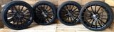 V1 Wheels V2 Felgen 18 Zoll Schwarz 8,0x18 ET35 5/112 Kompletträder 245/45 18
