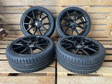 V1 Wheels V1 Felgen 18 Zoll Schwarz 8,0x18 ET35 5/112 Kompletträder 245/40 18