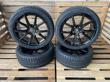 V1 Wheels V1 Felgen 18 Zoll Schwarz 8,0x18 ET35 5/112 Kompletträder 245/40 18