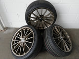 V1 Wheels V2 Felgen 19 Zoll Bronze Matt 8,5x19 ET45 5/112 Kompletträder 245/35 19